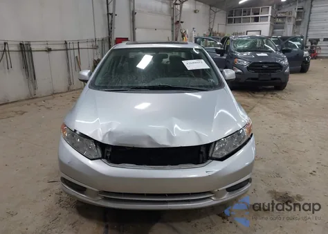 2012 Honda Civic Ex-L z USA, uszkodzony, nr VIN 2HGFB2F98CH528490